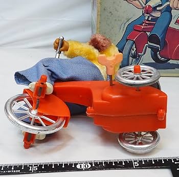 雑貨1063／アルプス　Cycling Pup ワンちゃん三輪車　ぜんまい式 Amazon.co.jp: アルプスのどうぶつサイクリング シリーズ【ワン